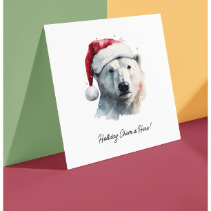 Jingle Bear Joy, custom Invitation