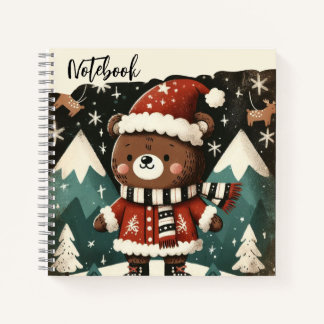  Jingle Bear – Santa’s Forest Parade Notebook