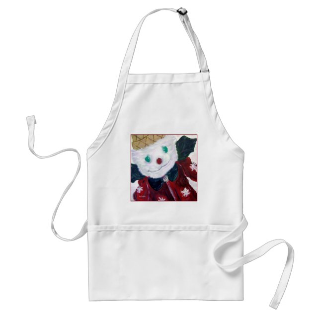Jingle Bear Standard Apron (Front)