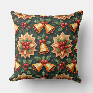 Jingle bell cushion