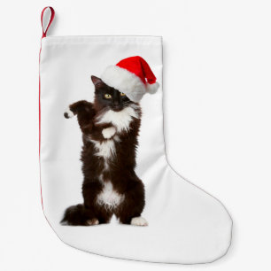 Jingle Bell Rock Cat Christmas Stocking