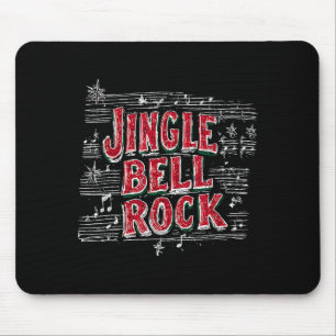 Jingle Bell Rock Christmas Music Band Xmas Party P Mouse Pad
