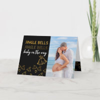 Jingle Bells Baby on the Way Photo Pregnancy