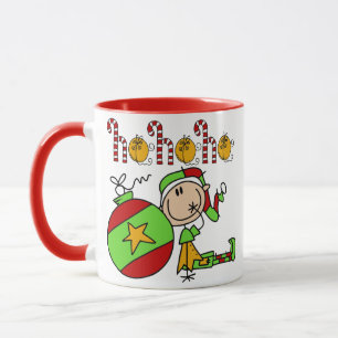 Jingle Bells Christmas Holiday Elf Mug