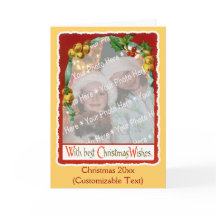 Jingle Bells Christmas Wishes Add-A-Photo Frame