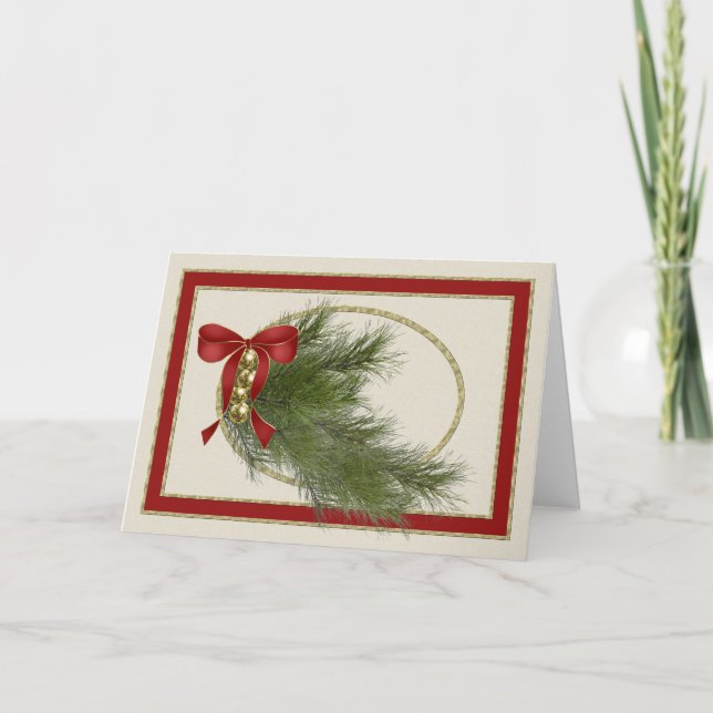 Jingle Bells Holiday Card (Front)