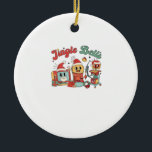 Jingle Bells Nurse, Christmas Nurse, Funny Christm Ceramic Ornament<br><div class="desc">Jingle Bells Nurse,  Christmas Nurse,  Funny Christmas Nurse Classic T-Shirt</div>