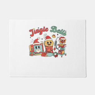 Jingle Bells Nurse, Christmas Nurse, Funny Christm Doormat