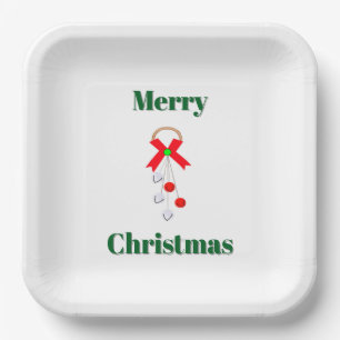 Jingle Bells Paper Plate