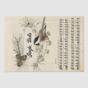 Jingle Bells Sheet Music Christmas Carol Chickadee
