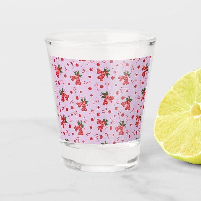 Jingle Bells  Shot Glass (Front)