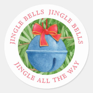 JINGLE BELLS Small Round Stickers II