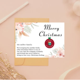 Jingle Bells, Sparkling Smiles, and Happy Hearts Holiday Card