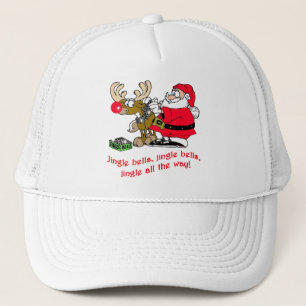 Jingle Bells T-shirts, Cards, Gifts Trucker Hat