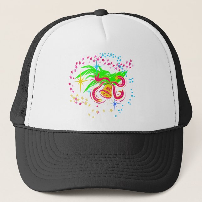 Jingle Bells Trucker Hat (Front)