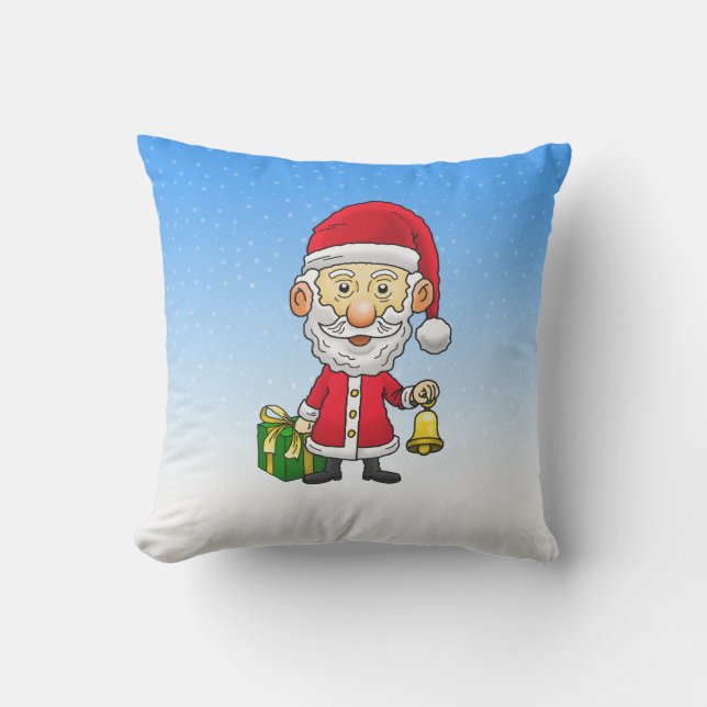 Jingle Bells with Santa Cushion (Front)