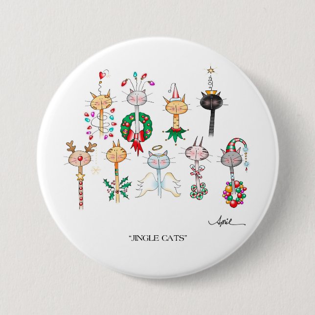 JINGLE CATS Button (Front)
