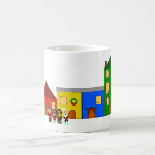 Jingle Claws Train Town Wraparound Mug #1