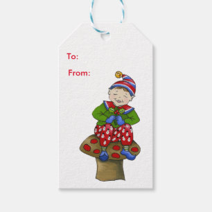 Jingle elves (Petey) Gift Tags