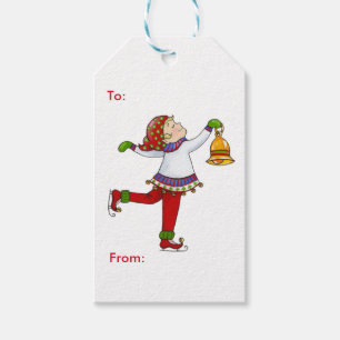 Jingle Elves (Swishy) Gift Tags