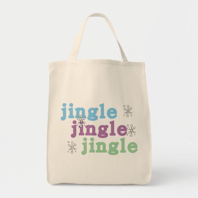 Jingle Jingle Jingle Tote Bag (Front)