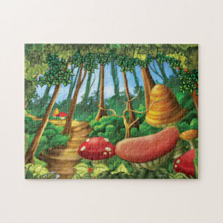 Jingle Jingle Little Gnome Whimsical Forest Puzzle