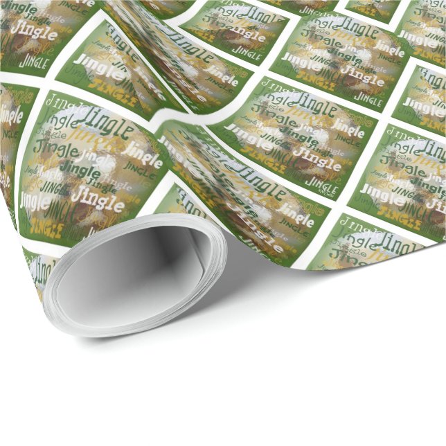 Jingle Jingle Wrapping Paper (Roll Corner)