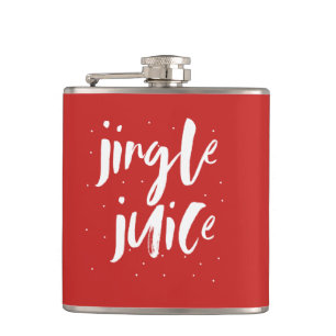 Jingle Juice Funny Christmas Flask