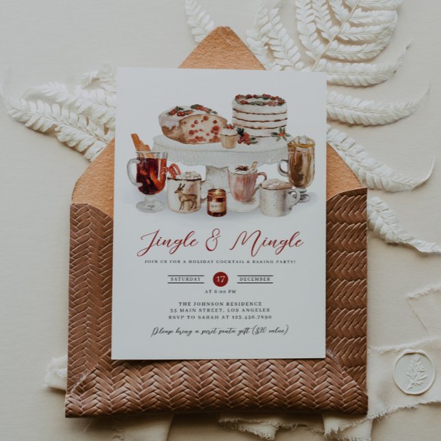 Jingle & Mingle Christmas Party Invitation (Creator Uploaded)