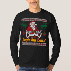 Jingle My Balls Santa Claus Ugly Christmas Sweater