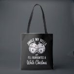 Jingle My Bells And I'll Guarantee White Christmas Tote Bag<br><div class="desc">Rude Christmas Jingle My Bells And I'll Guarantee A White Christmas Funny Xmas Rude Christmas Offensive Xmas</div>