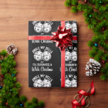 Jingle My Bells And I'll Guarantee White Christmas Wrapping Paper<br><div class="desc">Rude Christmas Jingle My Bells And I'll Guarantee A White Christmas Funny Xmas Rude Christmas Offensive Xmas</div>