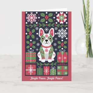 Jingle Paws Holiday Card