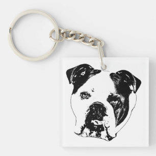 Jingle Pocket Bulldog Key Ring