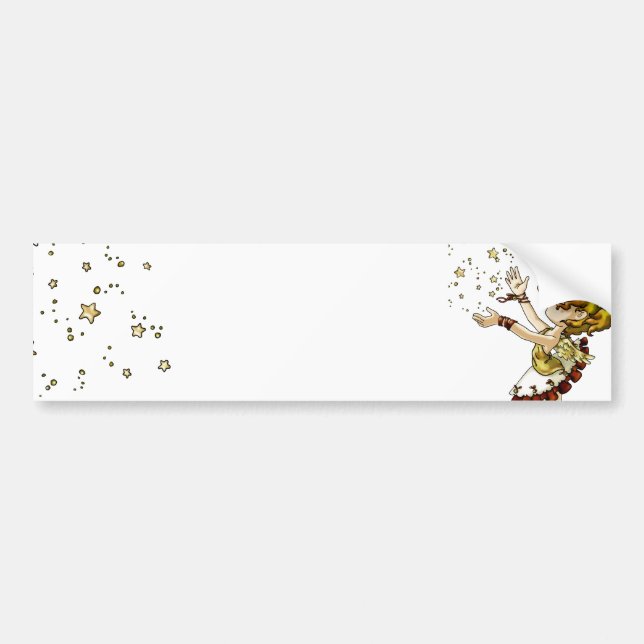 Jingle Star Bumper Sticker (Front)