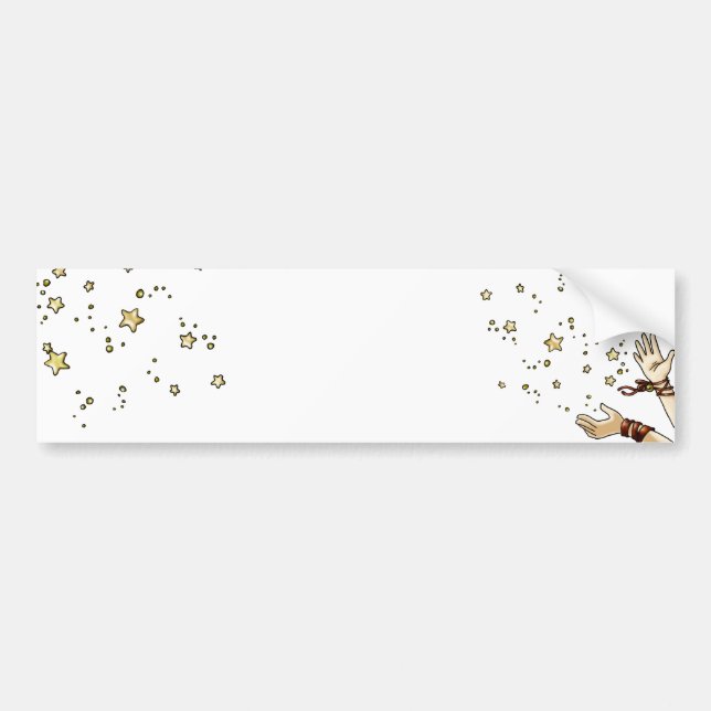 Jingle Star Bumper Sticker (Front)