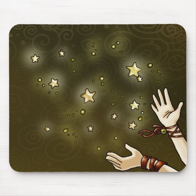 Jingle Star Mouse Pad (Front)