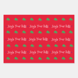 Jingle Your Bells Wrapping Paper Sheets