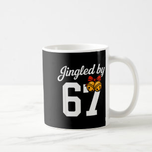 Jingled By 67 Meme, Funny Boys Christmas  Coffee Mug