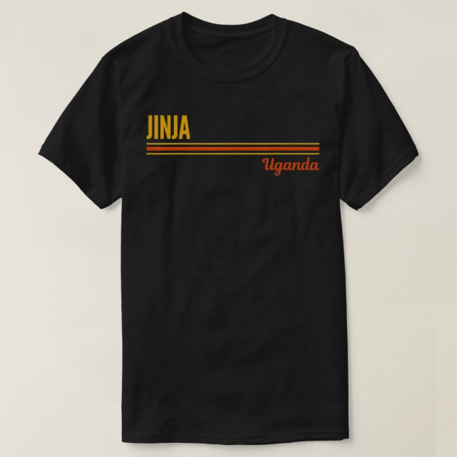 Jinja Uganda  T-Shirt (Design Front)