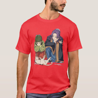 Jinshi and Mao Mao cute Design funny T-Shirt