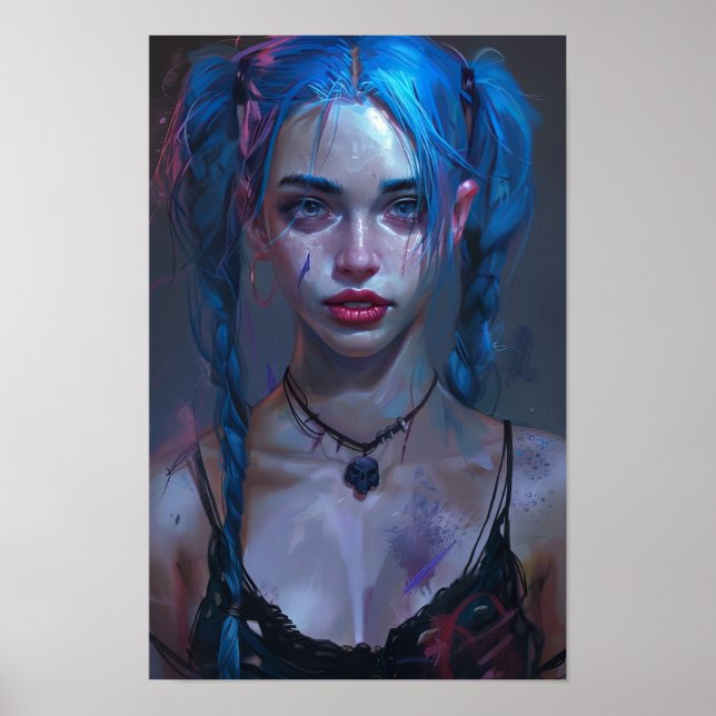 Jinx from Arcane Poster (Front)