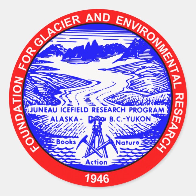 JIRP Colour Logo Stickers -- 3" Round (Front)