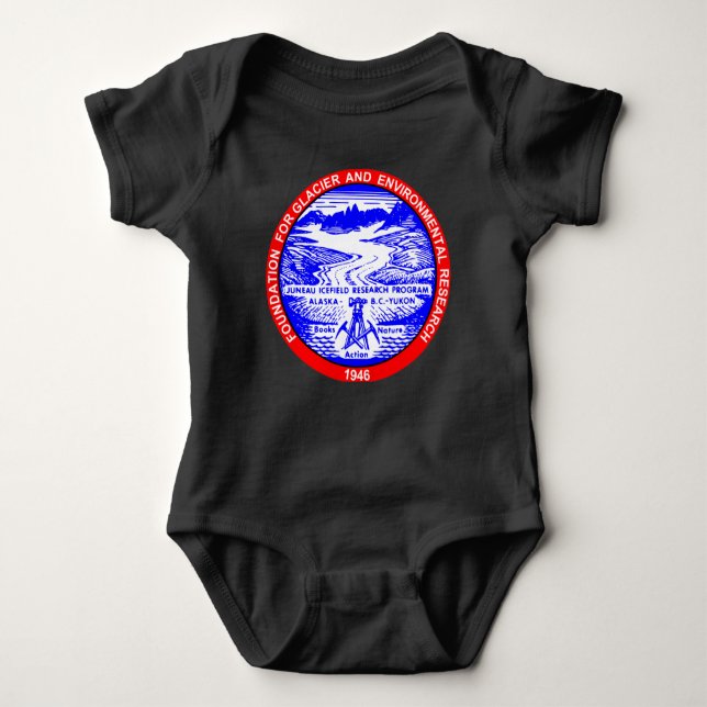 JIRP Logo baby bodysuit (Front)