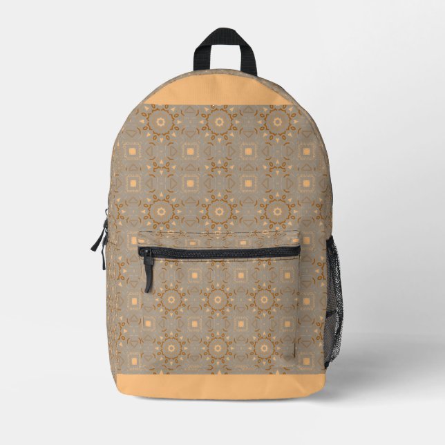 JITO All-Over Print Backpack - Sunset Glow (Front)
