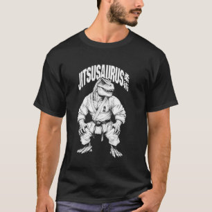 Jitsusaurus Funny Jiu Jitsu Trex Dinosaur Martial T-Shirt
