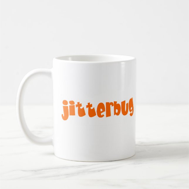 jitterbug coffee mug (Left)
