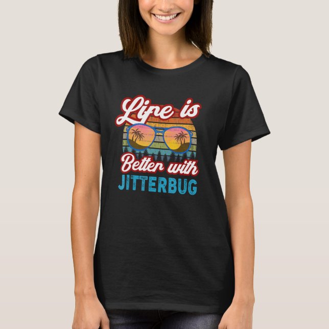 Jitterbug Dancers  With Jitterbug T-Shirt (Front)