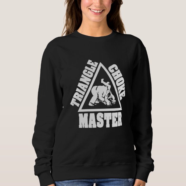 Jiu Jitsu Apparel Triangle Choke Master Submission Sweatshirt (Front)