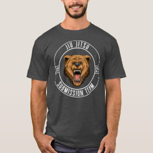 Jiu Jitsu Bear Brazilian Jiu Jitsu BJJ and T-Shirt